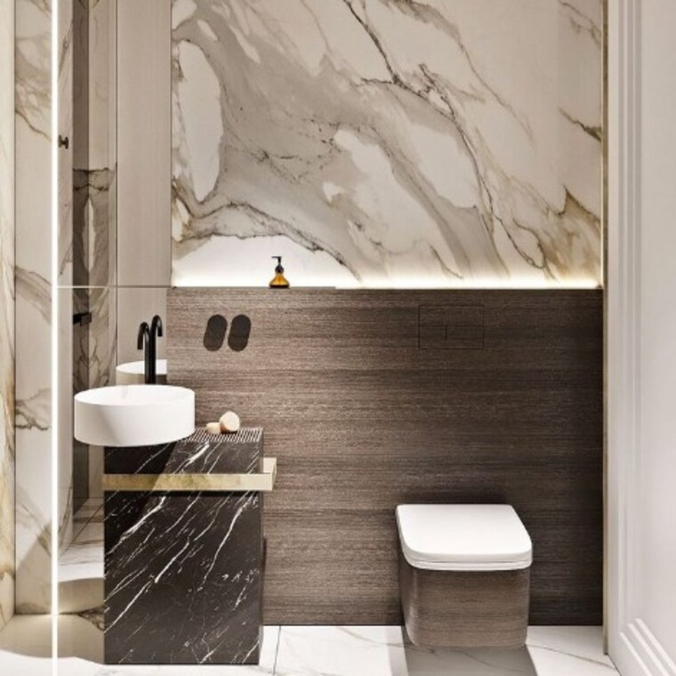 Bathroom, khodna kalan 3 Bedroom 1450 Sq.Ft. Builder Floor In Khodna Kalan Greater Noida 9205055