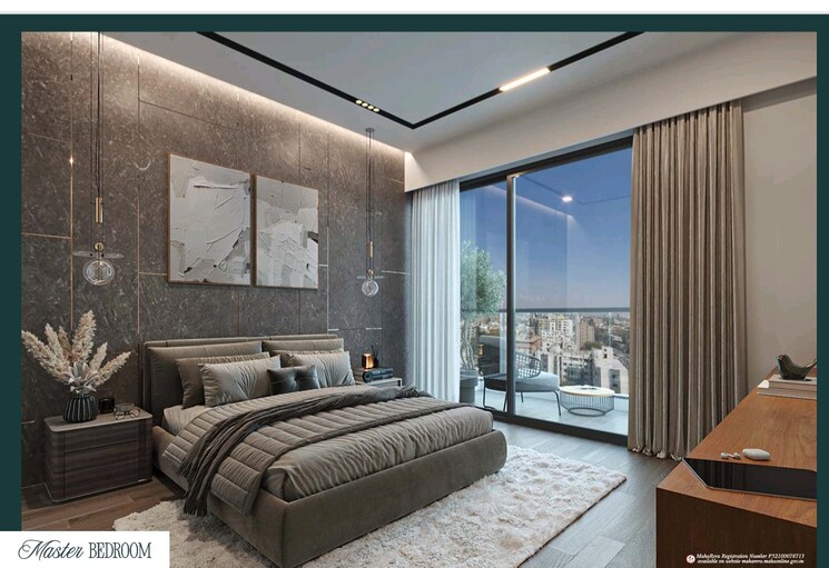 Bedroom, winsome-mountain-crest 2 Bedroom 833 Sq.Ft. Builder Floor In Charholi Budruk Pune 9205462