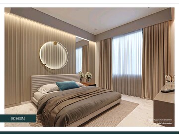Bedroom in 2 BHK Builder Floor at Winsome Mountain Crest, Charholi Budruk – for Sale