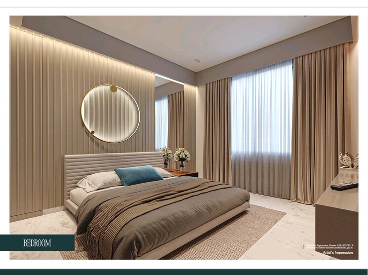Bedroom, winsome-mountain-crest 2 Bedroom 833 Sq.Ft. Builder Floor In Charholi Budruk Pune 9205462