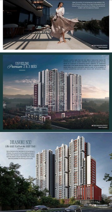 2 BHK Builder Floor – Exterior View View at Winsome Mountain Crest, Charholi Budruk - for Sale