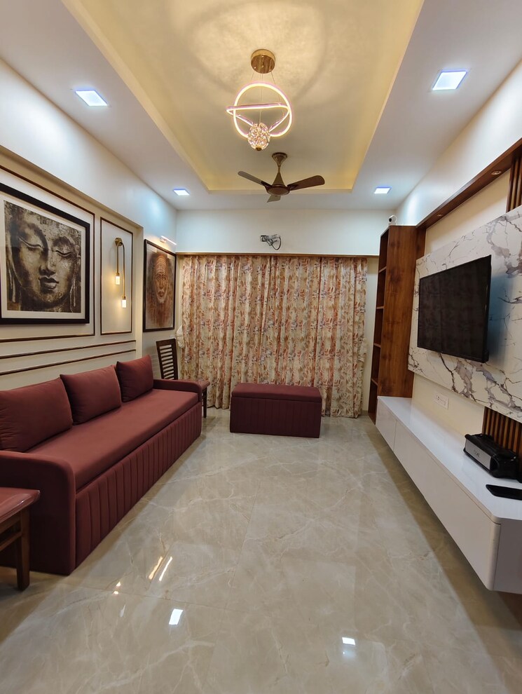 Living Room, nakul-raj 1 Bedroom 680 Sq.Ft. Apartment In Malad West Mumbai 9205169