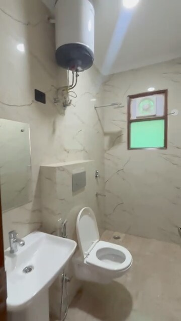 Bathroom in 3 BHK Builder Floor at Saket – for Rent