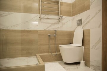 Bathroom in 2 BHK Builder Floor at Khodna Kalan – for Sale