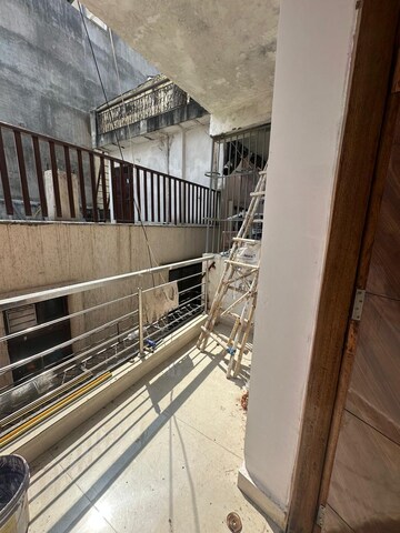Balcony in 2 BHK Builder Floor at Freedom Fighters Enclave – for Rent