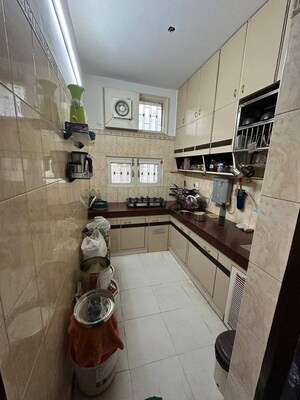 Kitchen in 2 BHK Builder Floor at Saket – for Rent