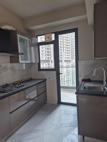 Kitchen in 3 BHK Apartment at M3M Heights, Sector 65 – for Rent
