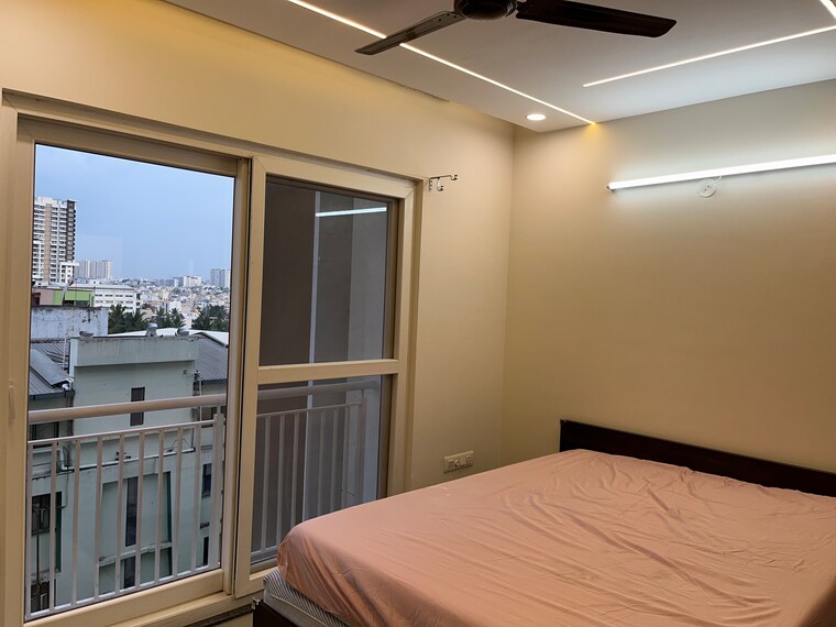 Bedroom, snn-raj-grandeur 3 Bedroom 1375 Sq.Ft. Apartment In Bommanahalli Bangalore 9196355
