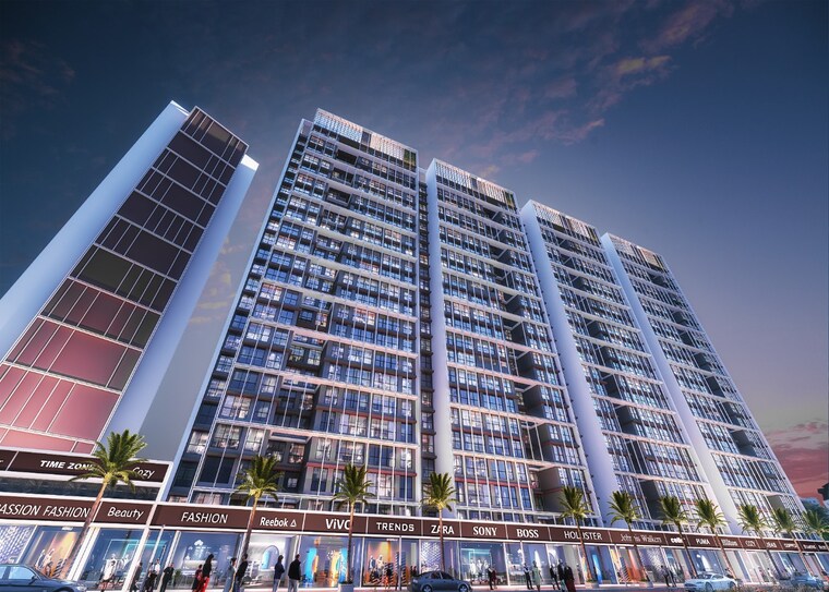 Exterior View, shree-sai-ayaana 2 Bedroom 1050 Sq.Ft. Apartment In Taloja Navi Mumbai 9205865