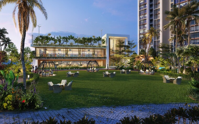 Garden, shree-sai-ayaana 2 Bedroom 1050 Sq.Ft. Apartment In Taloja Navi Mumbai 9205865