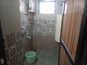 Bathroom in 1 BHK Apartment at Brightland Phase 1 CHS, Balkum Pada – for Rent