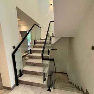 Staircase in 4 BHK Villa at Unitech Vista Villas, Durga Colony – for Sale