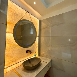 Bathroom in 4 BHK Villa at Unitech Vista Villas, Durga Colony – for Sale