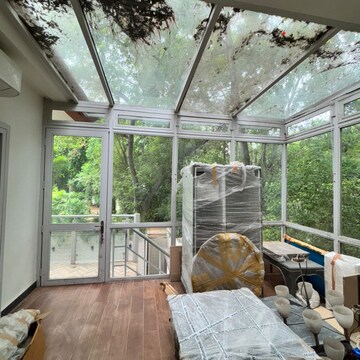 Balcony in 4 BHK Villa at Unitech Vista Villas, Durga Colony – for Sale