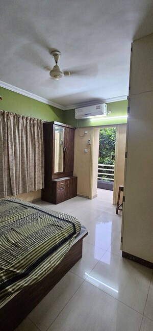 Bedroom in 3 BHK Apartment at GK Dwarka Sai Paradise, Pimple Saudagar – for Rent