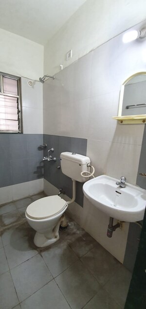 Bathroom in 3 BHK Apartment at Ziggurat Apartments, Ambegaon Budruk – for Rent