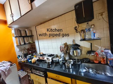 Kitchen in 1 RK Apartment at Prabhadevi CHS, Prabhadevi – for Rent