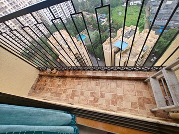 Balcony in 2 BHK Apartment at STG Marigold Siddheshwar Garden, Dhokali – for Rent