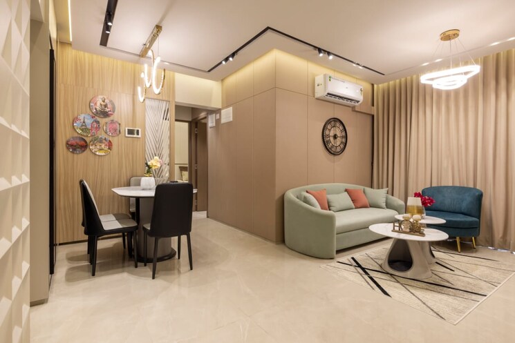 Living Room, choice-goodwill-metropolis-west 3 Bedroom 957 Sq.Ft. Builder Floor In Lohgaon Pune 9206043
