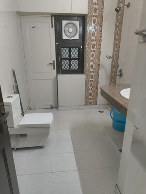Bathroom in 3.5 BHK Apartment at Vasant Kunj – for Sale