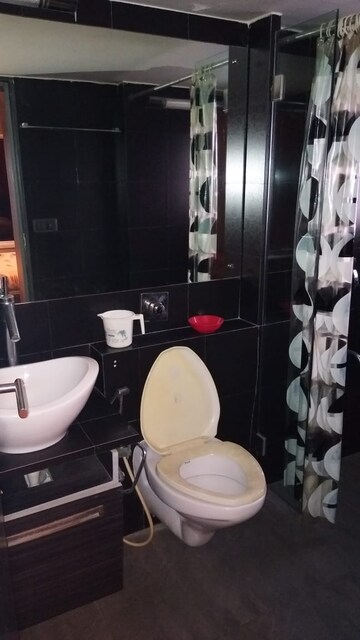 Bathroom in 2 BHK Apartment at Indra Darshan Apartment, Andheri West – for Rent