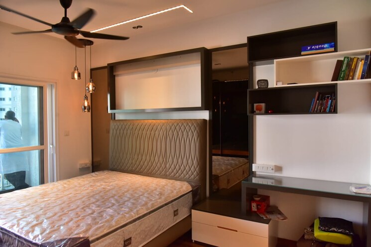 Bedroom, lnt-raintree-boulevard 3 Bedroom 1645 Sq.Ft. Apartment In Hebbal Bangalore 9206142