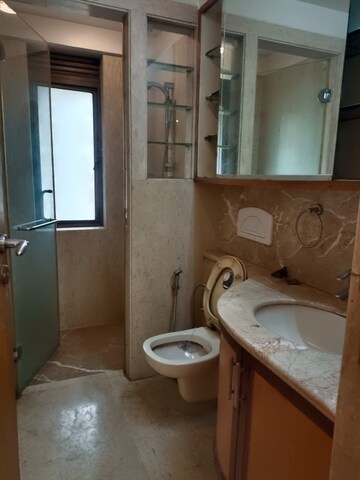 Bathroom in 2 BHK Apartment at Mahim West – for Rent