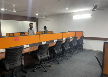 Team Area in  Office Space at Synthesis The First, Vastrapur – for Rent