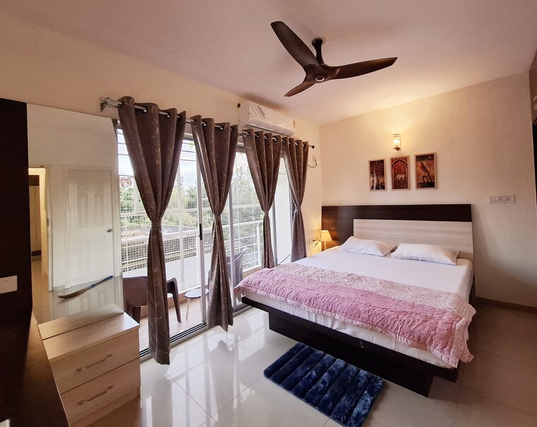 Bedroom, nitesh-columbus-square 3 Bedroom 1653 Sq.Ft. Apartment In Bellary Road Bangalore 9206300