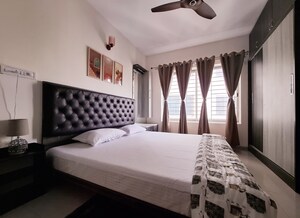 Bedroom in 3 BHK Apartment at Nitesh Columbus Square, Bellary Road – for Rent