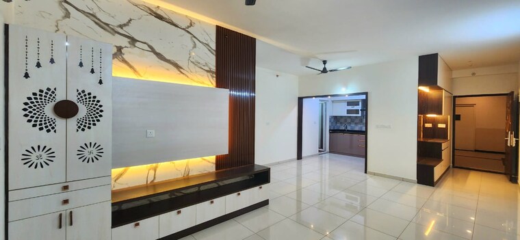 Kitchen, vajram-newtown 2 Bedroom 858 Sq.Ft. Apartment In Thanisandra Main Road Bangalore 9206365