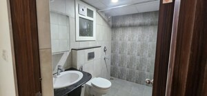 Bathroom in 2 BHK Apartment at Vajram Newtown, Thanisandra Main Road – for Rent