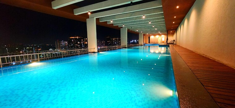Swimming Pool, vajram-newtown 2 Bedroom 858 Sq.Ft. Apartment In Thanisandra Main Road Bangalore 9206365