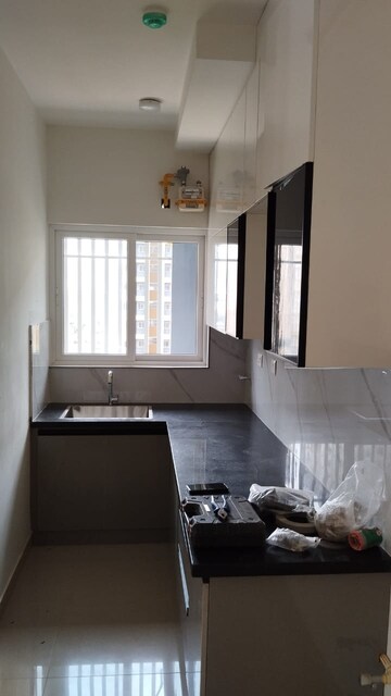 Kitchen in 3 BHK Apartment at Brigade El Dorado, Bagaluru – for Rent