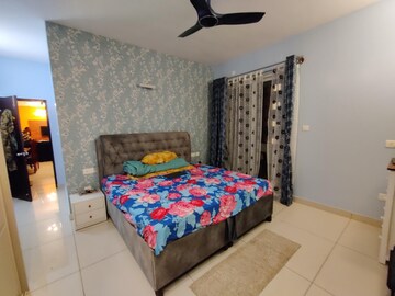 Bedroom in 3 BHK Apartment at Prestige Lakeside Habitat, Varthur – for Rent