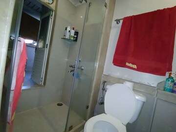 Bathroom in 3 BHK Apartment at Hiranandani Verona Co op Housing Society Ltd, Powai – for Rent