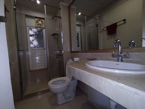 Bathroom in 3 BHK Apartment at Hiranandani Verona Co op Housing Society Ltd, Powai – for Rent