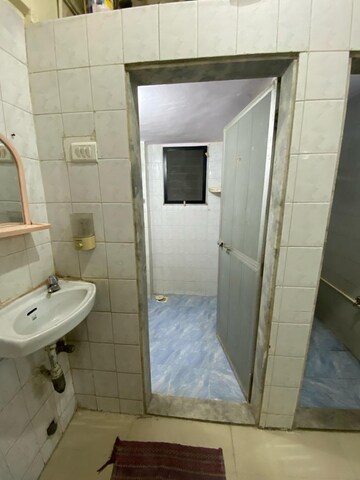 Bathroom in 1 BHK Apartment at Samta Chs Airoli, Airoli – for Rent
