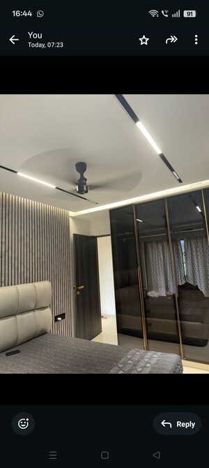 Team Area in 3 BHK Apartment at Acme Ozone, Manpada – for Rent