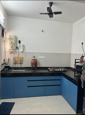 Kitchen in 2 BHK Apartment at Majestique Towers, Kharadi – for Rent