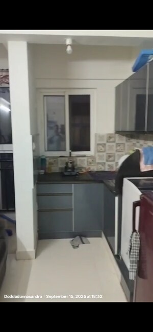 Kitchen in 1 RK Apartment at Sowparnika Indraprastha, Whitefield – for Rent