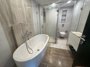 Bathroom in 3 BHK Apartment at Lodha New Cuffe Parade, Wadala – for Sale