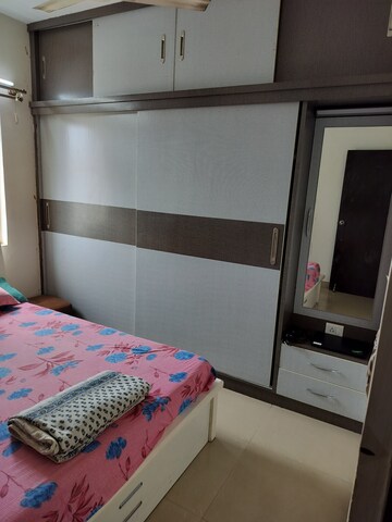 Bedroom in 2 BHK Apartment at Ramky One North, Yelahanka – for Rent