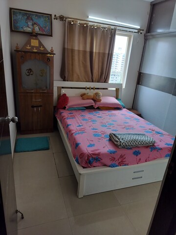 Bedroom in 2 BHK Apartment at Ramky One North, Yelahanka – for Rent
