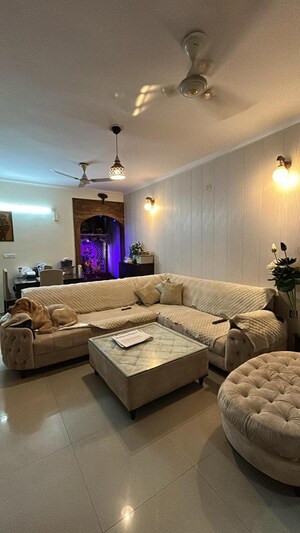 Living Room in 3 BHK Apartment at VVIP Addresses, Raj Nagar Extension – for Sale