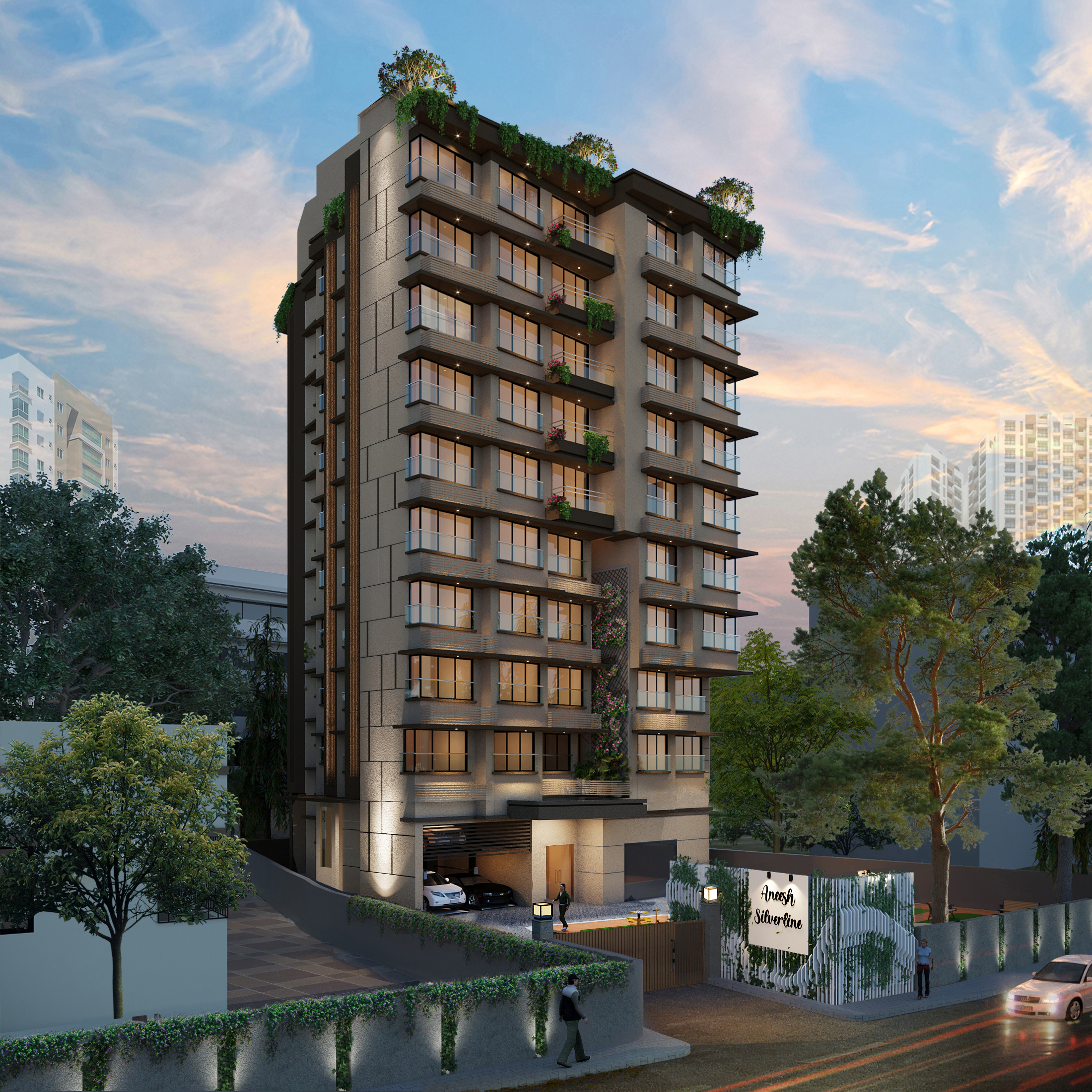 2.5 BHK + Extra Room Apartment For Sale in Banaji Aneesh Apartments