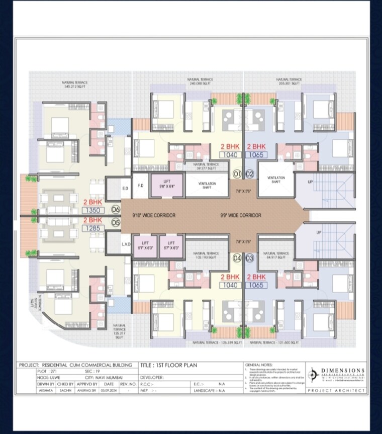 Floor Plan, span-empress 2 Bedroom 676 Sq.Ft. Apartment In Ulwe Navi Mumbai 9207038