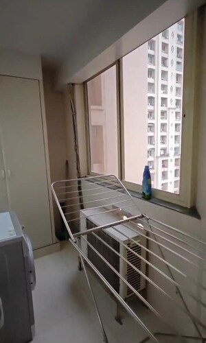 Staircase in 3 BHK Apartment at Hiranandani Heritage Tower, Powai – for Rent