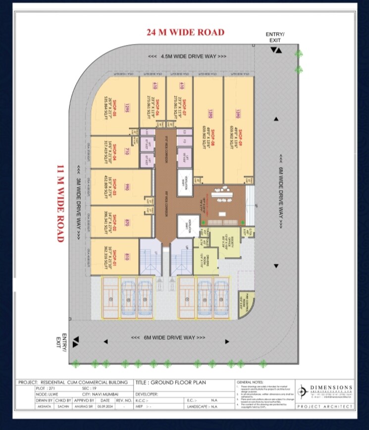 Floor Plan, span-empress 2 Bedroom 676 Sq.Ft. Apartment In Ulwe Navi Mumbai 9207038