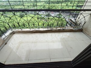Balcony in 3 BHK Apartment at Nisarg Hyde Park, Kharghar – for Rent